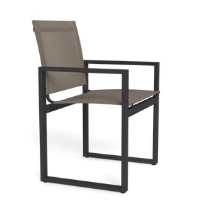 Hayman Dining Chair (Aluminum Asteroid / Batyline Silver)