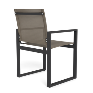 Hayman Dining Chair (Aluminum Asteroid / Batyline Silver)