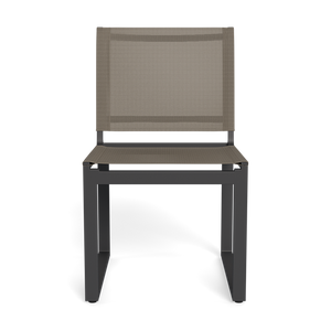 Hayman Armless Dining Chair (Aluminum White / Batyline White)