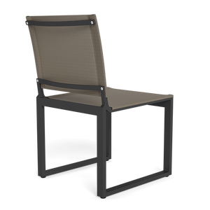 Hayman Armless Dining Chair (Aluminum Asteroid / Batyline Silver)