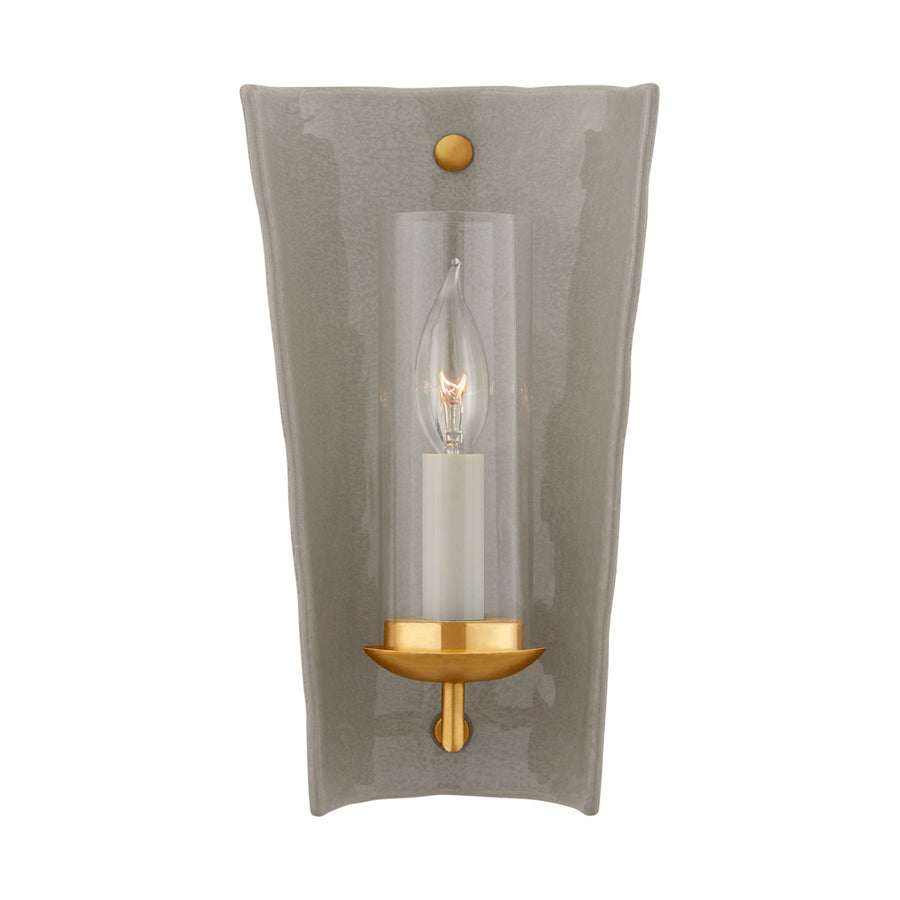 Chapman & Myers Downey 1 Light 7 inch Reflector Sconce Wall Light, Small