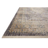 Area rug with antique-inspired designs