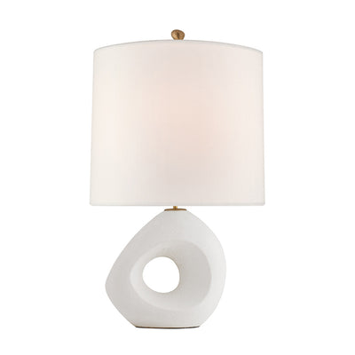 31 inch 100.00 watt Marion White Table Lamp Portable Light,