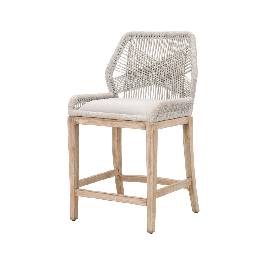 Loom Counter Stool - Taupe