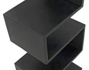 Laszlo Bookcase, Black Steel