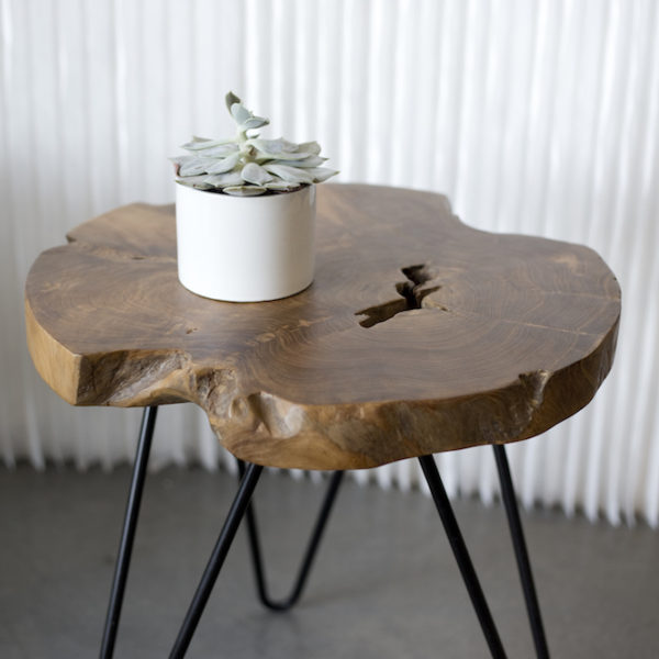 Natura Hairpin Round Side Table (5557150085)