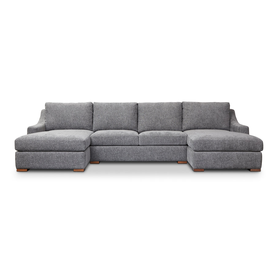 Modern Crafted Spring Sectional