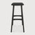 Osso counter stool - varnished oak - black - Black 57/33/69
