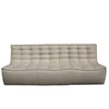 Jacques - 3 Seater - Beige  {N701}